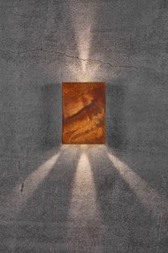 Aplica LED exterior cu iluminat up/down IP54 Fold 15 corten 2019051038 NL