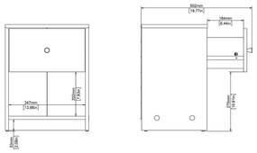 Noptieră neagră May – Tvilum