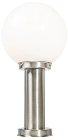 Lampă de stradă exterioară inteligentă din oțel inoxidabil 50 cm cu Wi-Fi A60 - Sfera