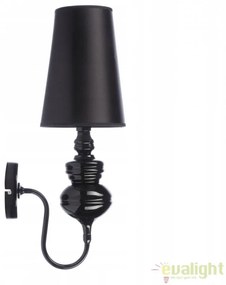 Aplica de perete moderna design elegant Baroco Black