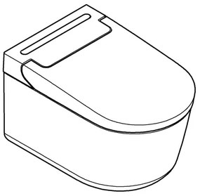 GROHE SENSIA 36507SH0 - Toaletă cu duș, 600 × 387 × 403 mm, ceramică, alb