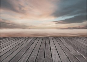 Tablou - Pier la apus de soare (70x50 cm)