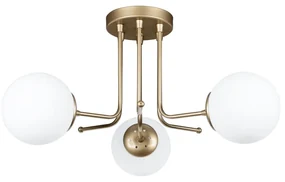 Lustră Squid Lighting Star, înălțime 34 cm, auriu