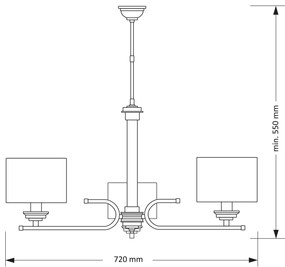 Candelabru elegant design modern Bolt