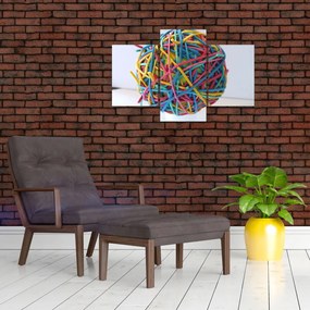 Tablou cu gumițe (90x60 cm)