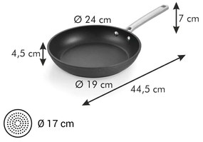 Tigaie Tescoma TitanPOWER, 24 cm, 24 cm