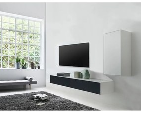 Set masă TV albă și dulap Edge by Hammel
