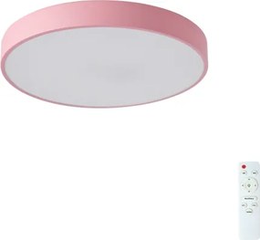 Brilagi - Plafonieră LED dimabilă POOL LED/48W/230V 3000-6000K 40 cm roz+telecomandă
