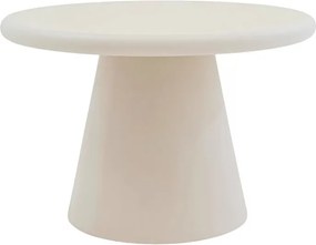 Măsuță de cafea rotundă Clav 60 cm - bej