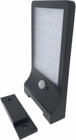 HÖFFTECH - Lampă solară de perete cu LED și senzor, 3,7V, 2200 mAh, IP44