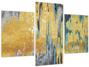 Tablou - Design auriu (90x60 cm)