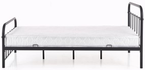 Pat de o persoană 120 cm Lashell 120 (fără saltea) (negru). 1039456