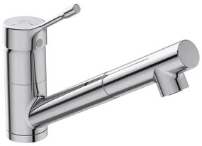 Baterie bucatarie cu dus extractibil Ideal Standard Ceralook BlueStart finisaj crom lucios