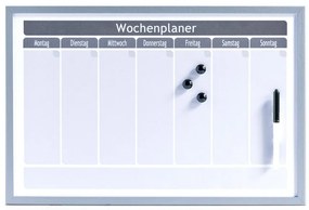 Tablă magnetică WOCHENPLANER + 3 magneți, 60x40 cm, ZELLER
