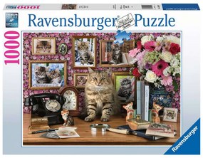 PUZZLE PISICUTA DRAGUTA, 1000 PIESE - RAVENSBURGER (RVSPA15994)
