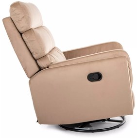 Fotoliu recliner Argos velvet bej Blu28