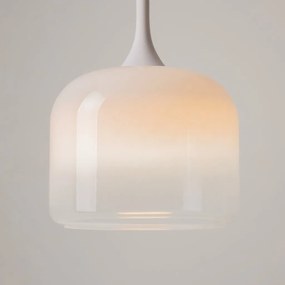 Lustra/Pendul LED design modern Spirito alb