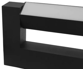 Aplică LED de exterior 2xLED/16W/230V IP54 90 cm negru