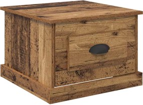 vidaXL Masă de cafea Lemn Vechi 50 x 50 x 35 cm Lemn compozit