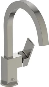 Baterie lavoar Ideal Standard Atelier Extra pipa rotativa argintiu Silver Storm