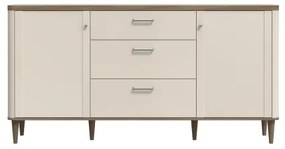 Comodă cu sertare VIRO maro/bej