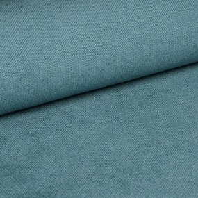 Pat tapitat COMFINO VELVET cu pat suplimentar 120x200 cm, petrol