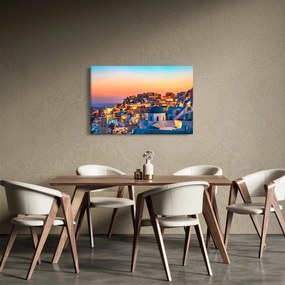 Tablou - Santorini în amurg (90x60 cm)