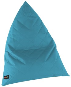 Fotoliu tip sac, material textil turcoaz, VETOK