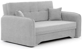 Canapea extensibila pentru 2 persoane LAINE, gri deschis