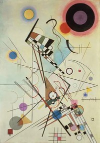 Kandinsky, Wassily - Reproducere Composition 8, 1923, (26.7 x 40 cm)