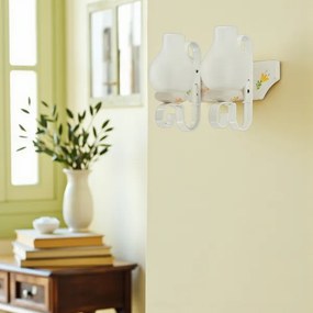 Brilagi - Aplica de perete QUEEN 2xE14/40W/230V fag/crem