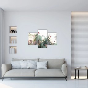 Tablou - Peisaj natural, acvariu (90x60 cm)