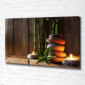 Print pe canvas Pietre zen bambus