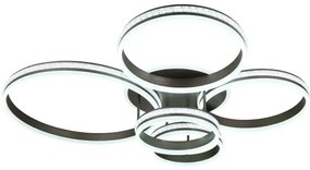 Plafonieră LED dimabilă Globo 67314-120 GROUNI LED/120W/230V + telecomandă