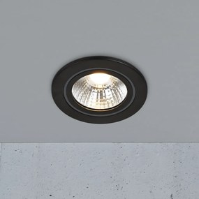 Spot LED incastrabil pentru baie IP44 Alec Black 3000K, 3-Step MOODMAKER