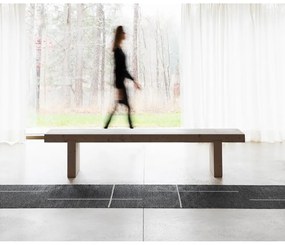 Covor tip traversă pentru interior și exterior negru 70x180 cm Fred Black – Pappelina