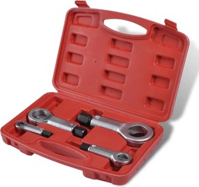 vidaXL Set extractor piulițe 9mm-27mm de Îndepărtare Piulițe Rotunjite 4 buc