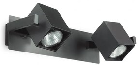Aplica design modern cu 2 spoturi directionabile MOUSE AP2 negru 156705