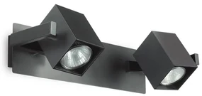 Aplica design modern cu 2 spoturi directionabile MOUSE AP2 negru 156705