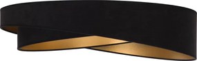 BRILAGI - Corp de iluminat LED dimabil VELVET TWIST LED/36W/230V CCT Ø 65 cm WT negru/auriu + telecomandă