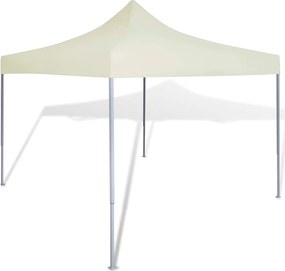 vidaXL 41463 Cream Foldable Tent 3 x 3 m