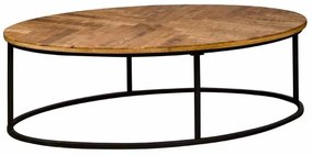Masuta de cafea Viola din lemn de mango maro 135 cm