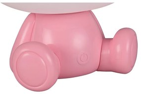 Lustră pentru copii roz LED Hopper – Trio