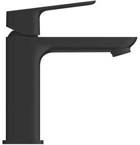 Baterie lavoar Grohe Cubeo, fara ventil pop-up, marime M, negru mat