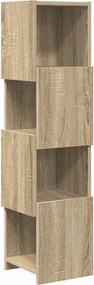 vidaXL Dulap de colț Stejar Sonoma 25,5x25x102cm Lemn compozit