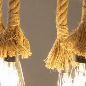 Lustră pe lanț Brilagi KOS 6xE27/60W/230V fag