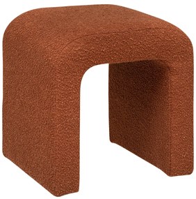 Taburet bouclé SEVI, înălțime 43 cm