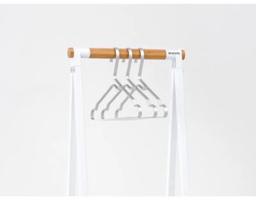 Suport multifunctional pentru haine Brabantia Linn 1008930, Otel, Alb