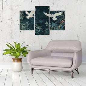 Tablou - Două porumbei (90x60 cm)