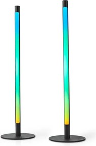 Nedis WIFILD10RGBW-SADA 2xLED RGBIC lampă birou LED 36W 2700-6500K + DO